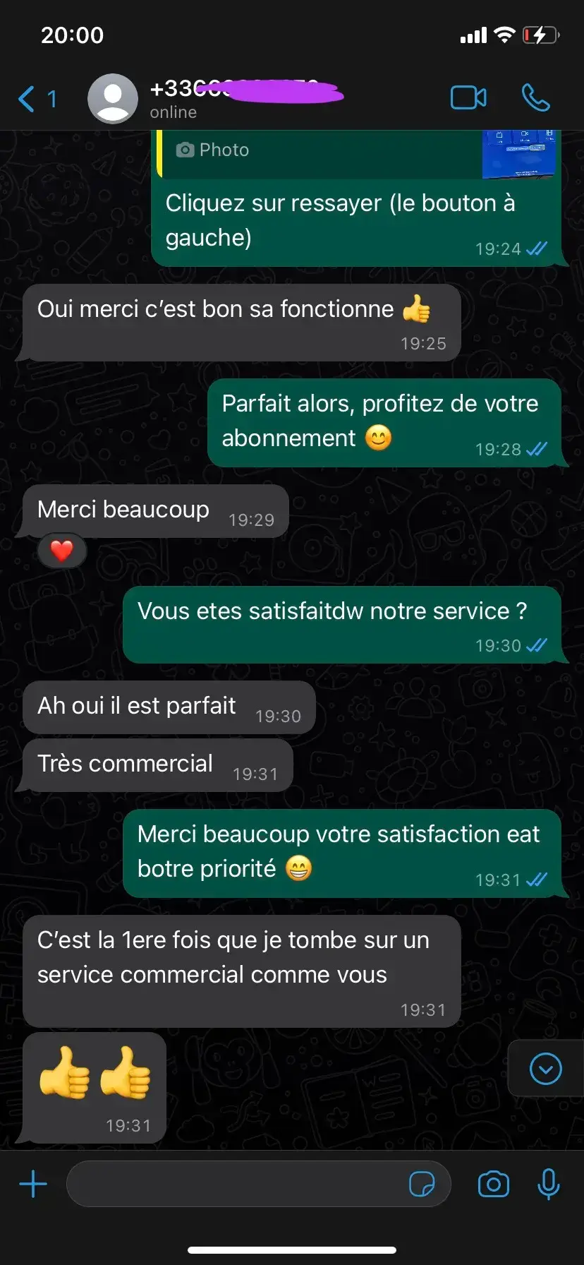 Avis d’un utilisateur d’un abonnement compatible IPTV Smarters Pro